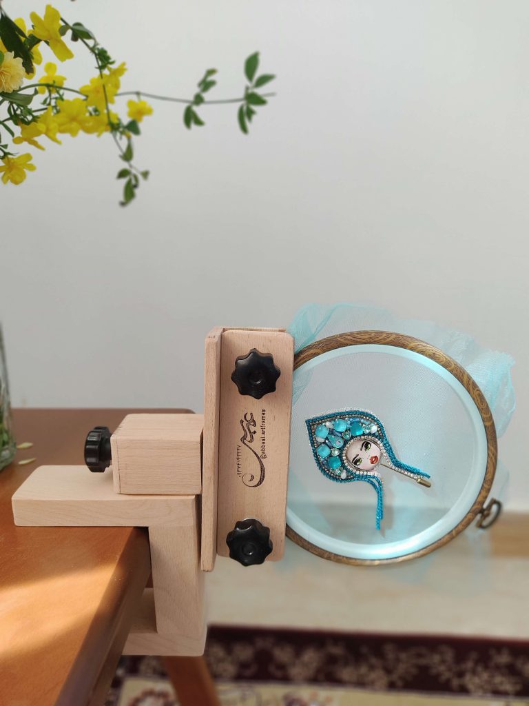 گیره دهانه دار چرخنده